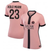 Paris Saint-Germain Randal Kolo Muani #23 Tredje Tröja Dam 2024-25 Kortärmad